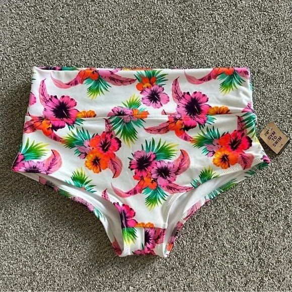 PINK Victoria's Secret Other - NWT Victorias Secret Gym to Swim High Waist Shortie Bottom Size Large